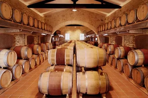 Tonneau en bois — terroir viticole bordelais