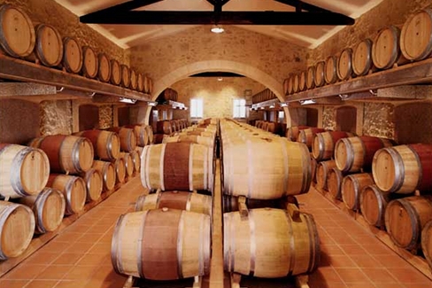 Tonneau en bois — terroir viticole bordelais